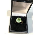 9ct gold fancy stone set cocktail ring by ZEETA weight 3.8g