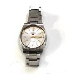 Seiko 5 automatic 6309-9000 gents wristwatch in working order bt no warranty given