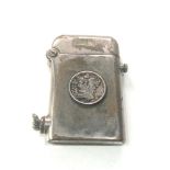 Thorens cigarette lighter with liberty coin front dated 1943 please see images