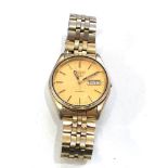 Seiko 5 automatic 6309-8900 gents wristwatch in working order bt no warranty given worn condition