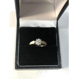 18ct gold diamond solitaire ring weight 2.7g