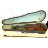 Cased vintage The Maidstone John G Murdoch and Co Limited London violin