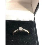 18ct gold diamond ring weight 3g