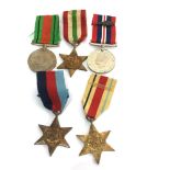 ww2 medals with oak leaf