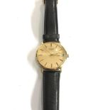 Longines hand winding wristwatch working order but no warranty given