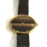 Maurice Guerdat gents 1970s gold tone wristwatch hand winding watch is ticking but no warranty given