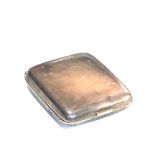 Silver cigarette case weight 140g