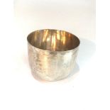 Victorian silver bowl by dobson & sons London measures approx 8cm dia height 6cm weight 193g
