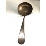 Sterling silver soup ladle weight 120g