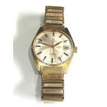 Vintage Omega geneve gents wristwatch hand winding omega expanding bracelet watch is ticking but