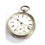 Silver pocket watch spares or repair