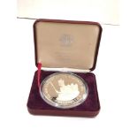 Boxed 1978 Jamaica $25 proof silver coin weight 136.5g