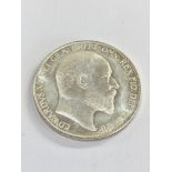 1902 Edward V11 silver crown high grade