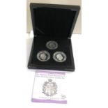 Her Majesty queen elizabeth 11 88th birthday proof silver crown set