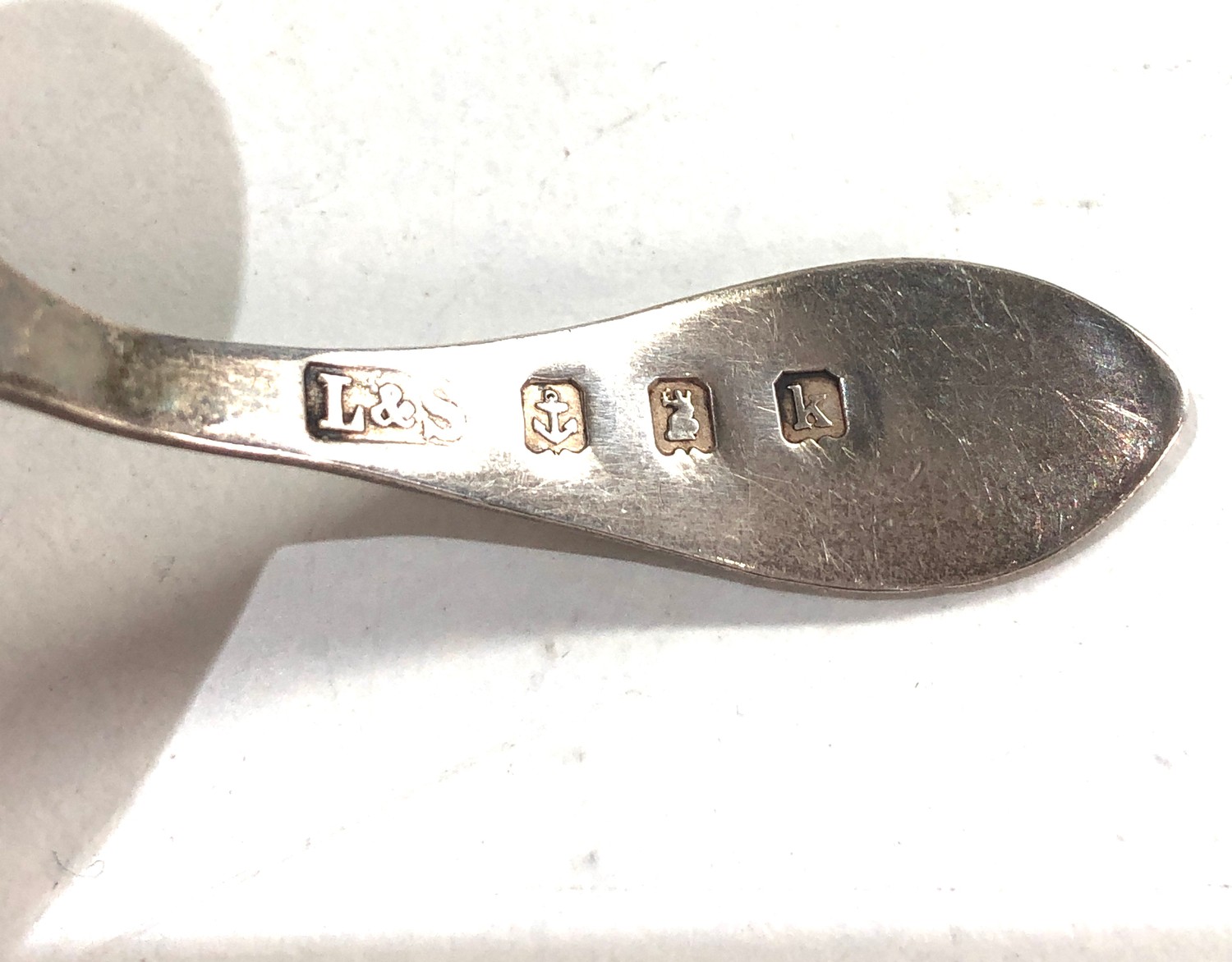 2 antique silver caddy spoons - Image 3 of 4