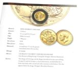Rare King George V gold 1918 sydney mint sovereign sealed u.n.c grade