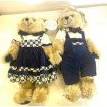 Millennium collection Max and Wendy teddies