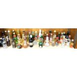 Large selection of alcohol miniatures