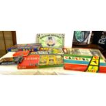 Selection vintage and later children's board games