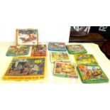 Selection vintage interlocking puzzles