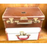 2 Vintage small suitcases