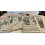 Large selection vintage 1930's -1986 newspapers