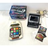Grand stand scramble in box, Mega Corp fabulous Fred electronic game, untested