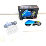 Boxed Schuco 1945 nsu Rennmax Blauwal Metallmodell 1:10