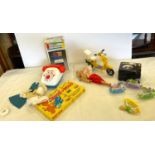 Selection vintage and later toys to include Sindy bike, pedigree playtime etc