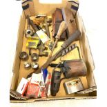 Selection of vintage tools and accessories