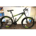 FLYing Lightweight 21 speeds Mountain Bike with disc brakes front and rear, brakes working