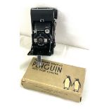 Vintage Kershaw eight-20 penguin camera with original box