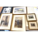 Selection of 7 framed pictures/ prints