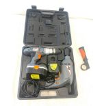 Cased Challenge Xtreme electric and battery drill, as new in working order