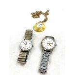 Selection 3 wristwatches, all wind up, untested