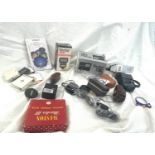Selection camera light accessories etc, all untested