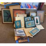 Large selection framed pictures, various sizes, various designs