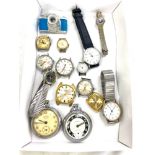 Selection of mens / ladies wristwatches, all untested