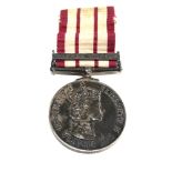 ER11 Royal Navy NGSM Near East Bar medal TO P/JX 843862 P.WHITE .A.B. R.N