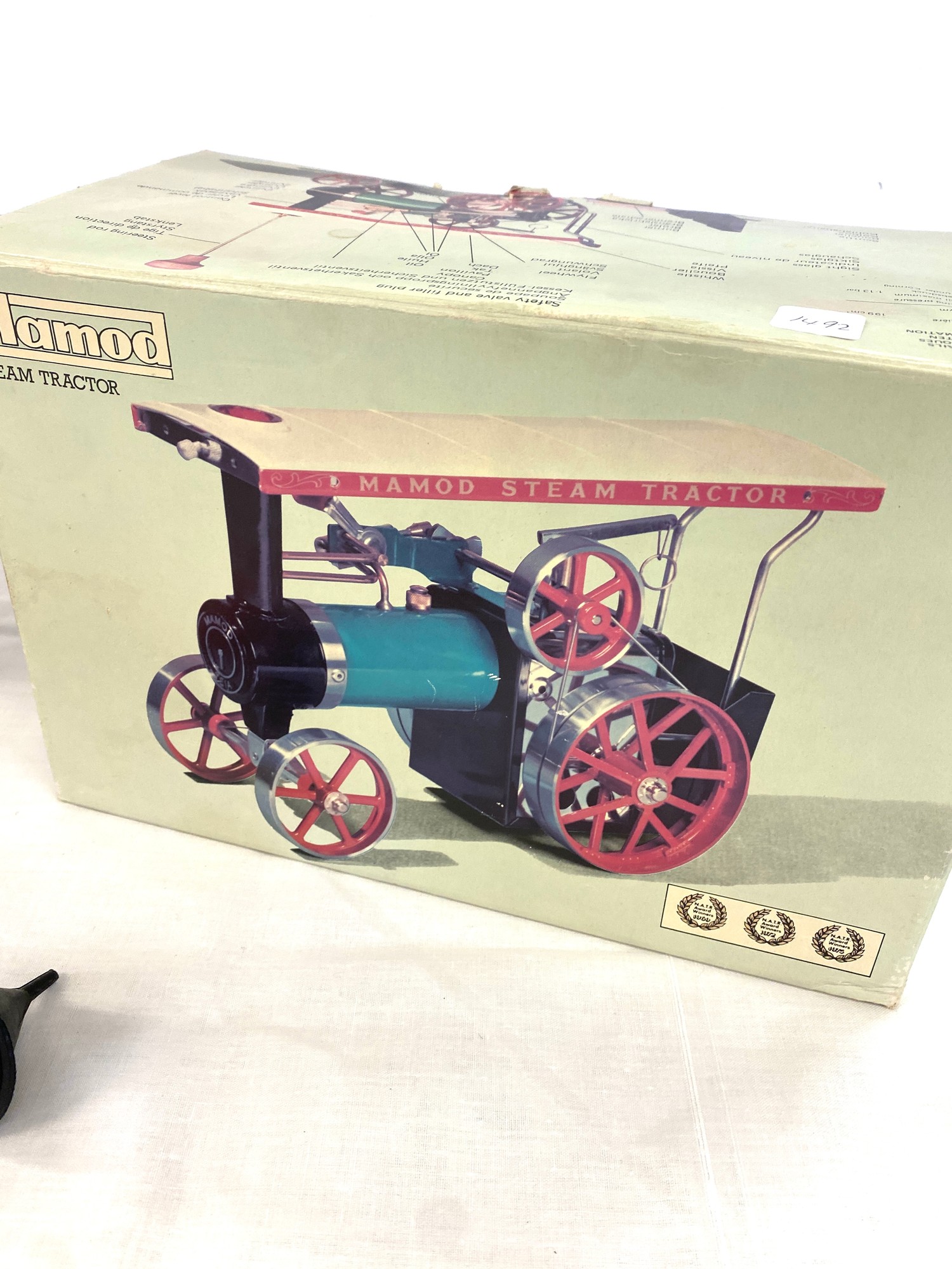 Boxed Mamod steam tractor traction engine - Image 3 of 3