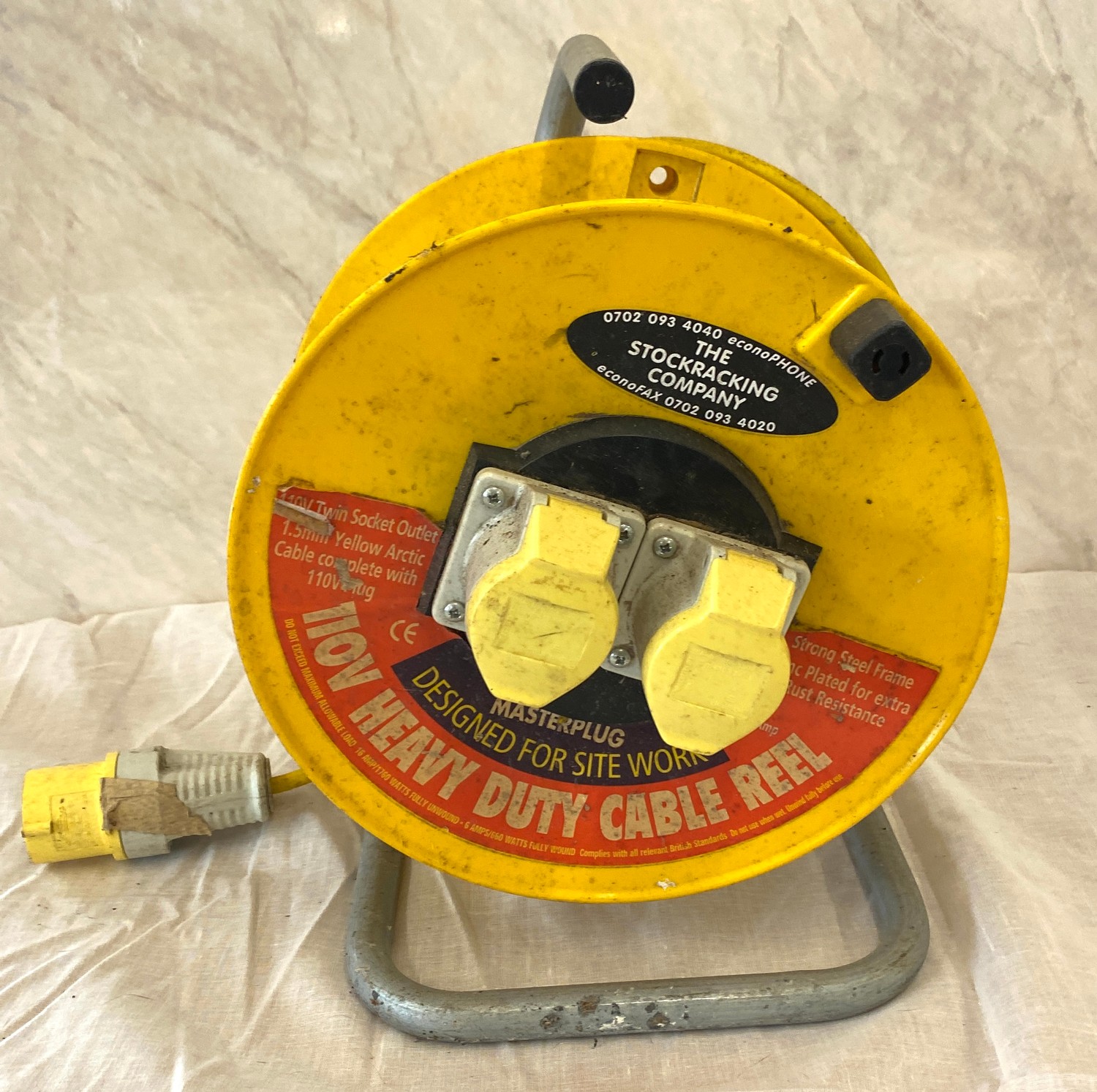 110v Heavy duty cable reel