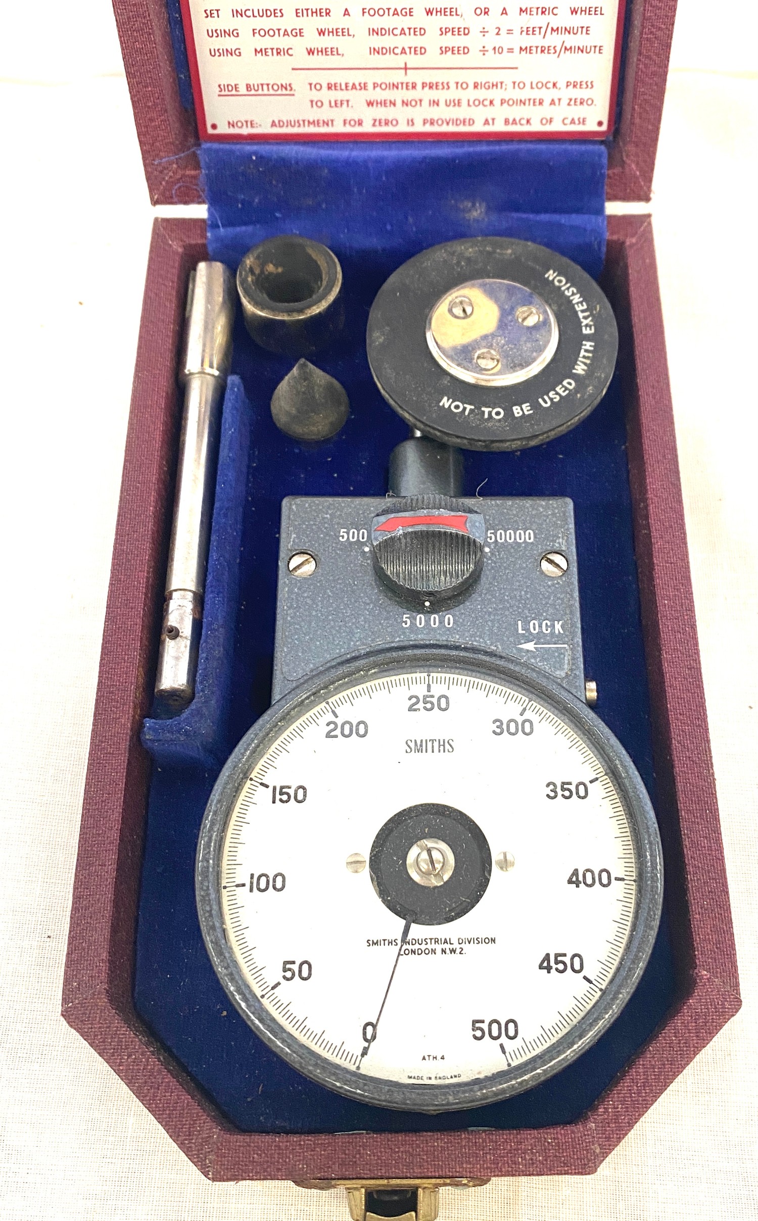 Case tachometer - Image 2 of 3