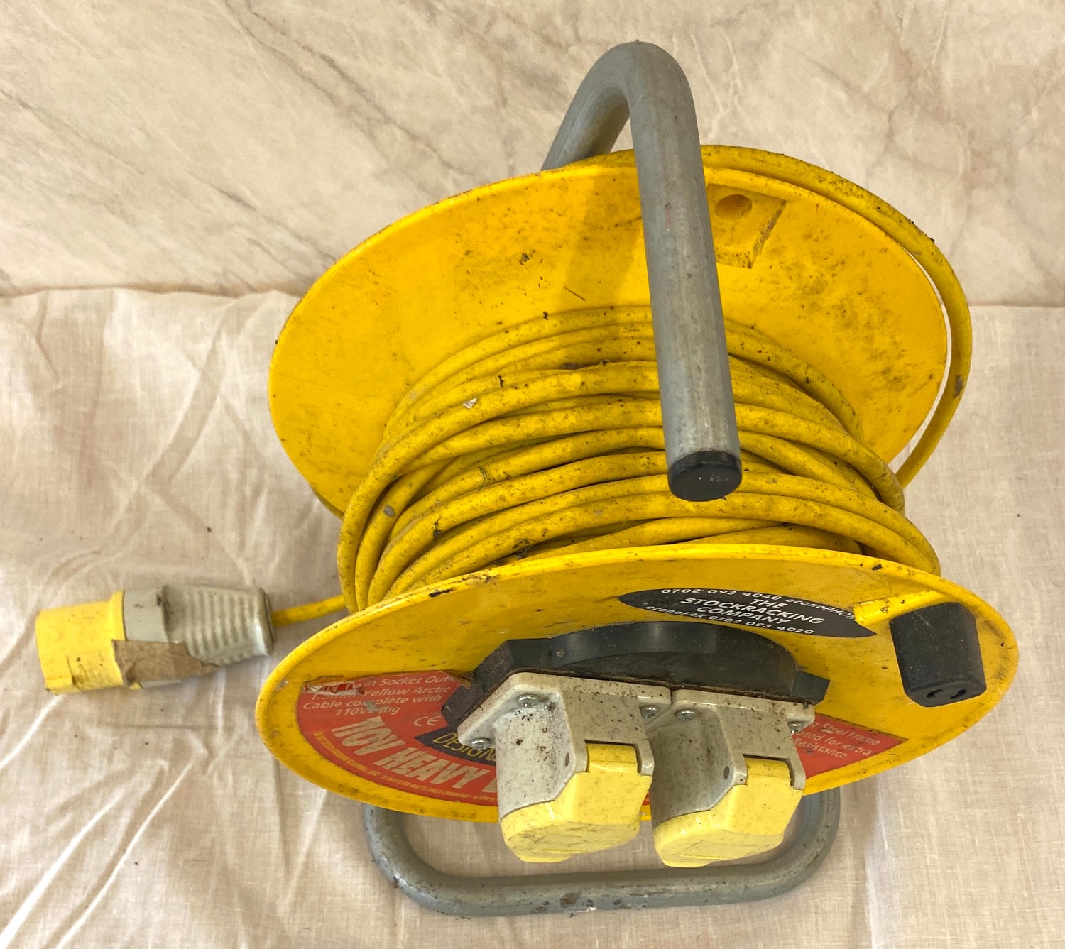 110v Heavy duty cable reel - Image 2 of 3