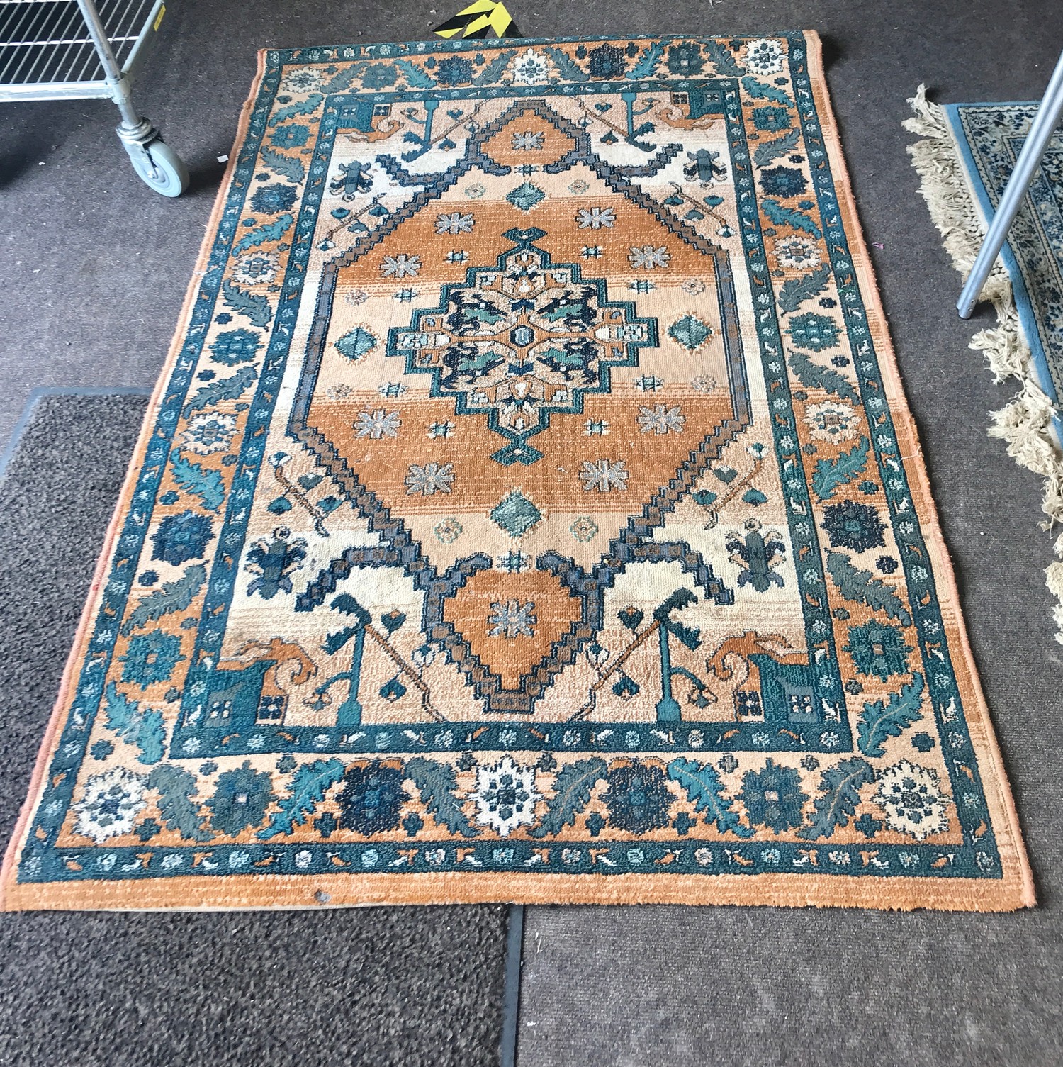 Egypt Rug measures approx 71" long by 47" wide