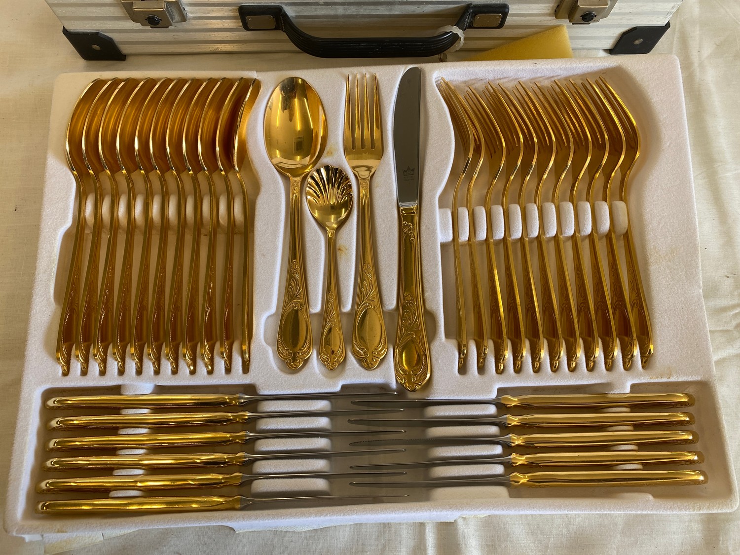 Cased Bestecke Solingen canteen of cutlery - Image 2 of 5