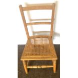 Rattan bedroom chair