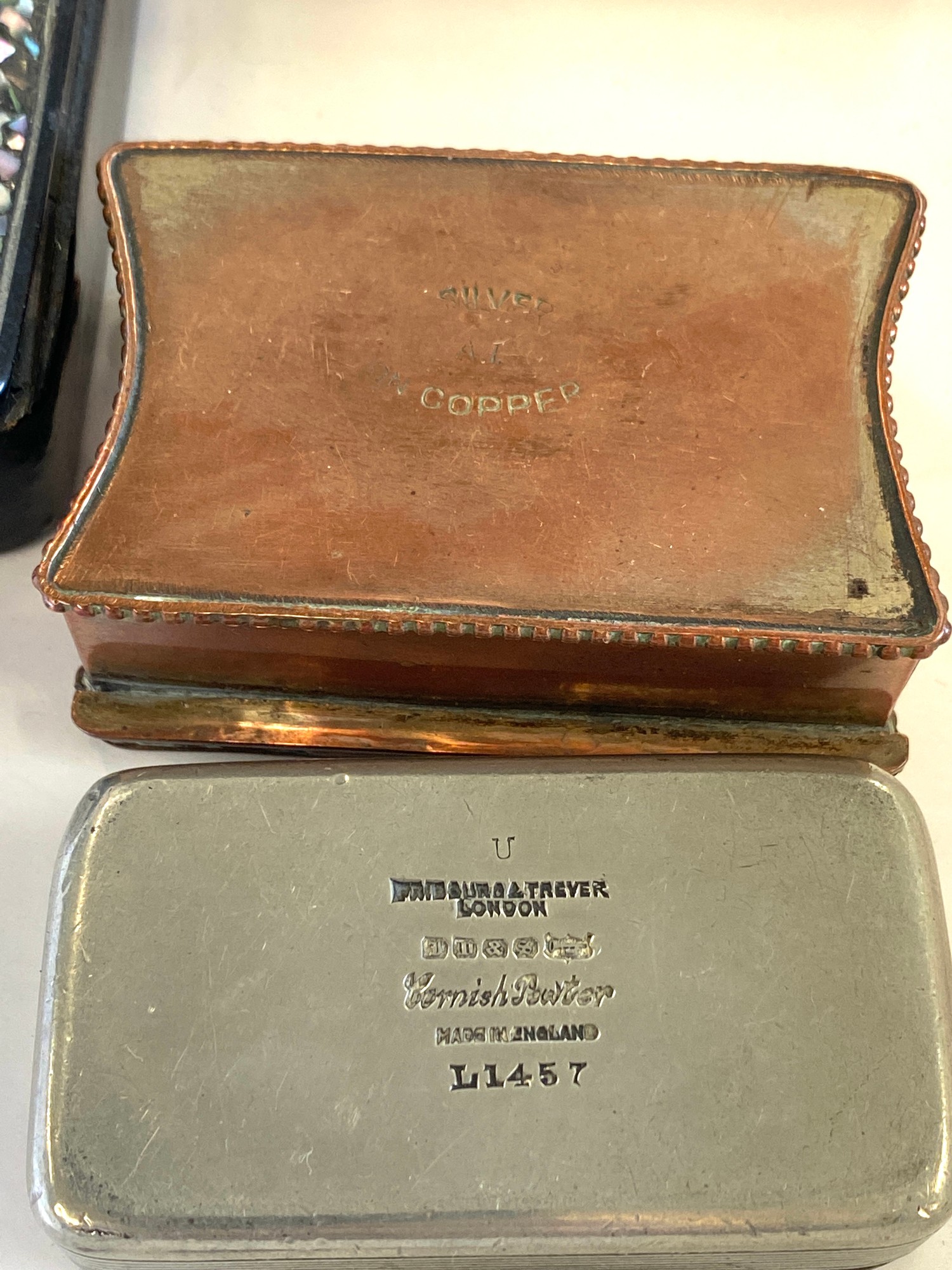 4 Antique snuff boxes - Image 4 of 4