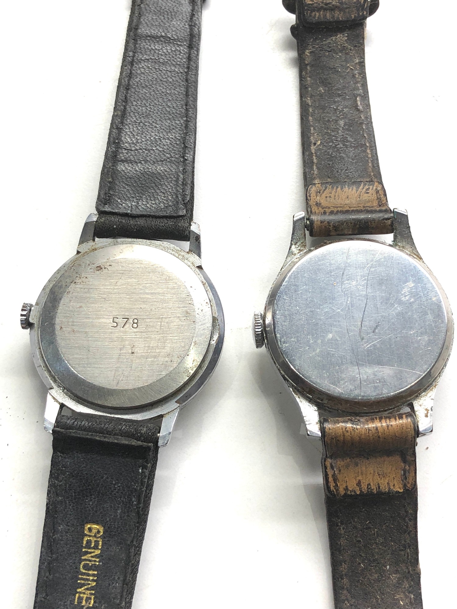 Selection of 4 vintage gents wrist watches includes towne ingersoll sekonda hirco sports untested - Image 3 of 4