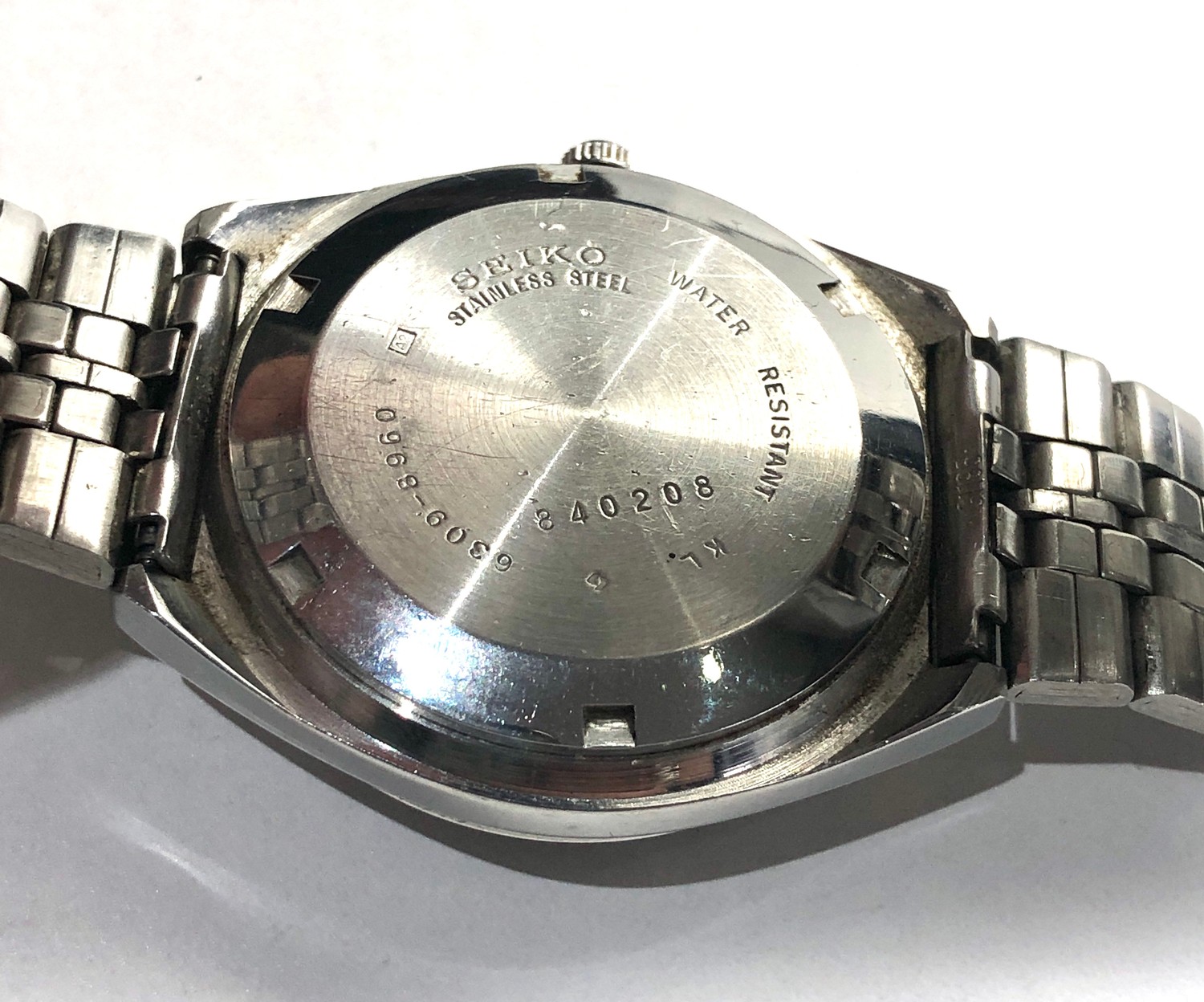 Vintage seiko 5 automatic 6309-8960 gents wristwatch in working order but no warranty given - Image 4 of 4