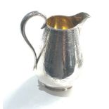 Large victorian silver milk jug London silver hallmarks weight 207g